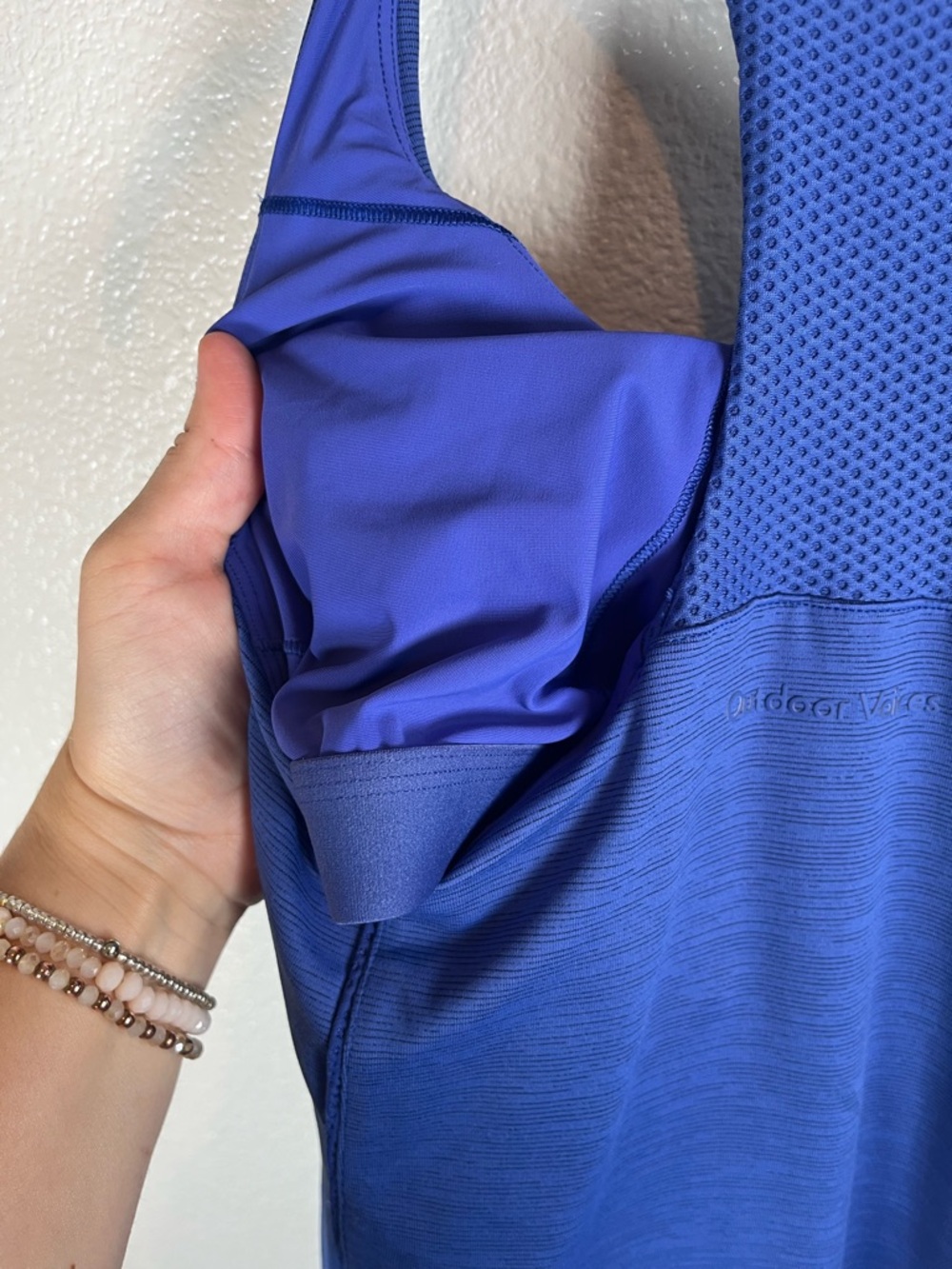 Outdoor Voices Doing Things Racerback Dress with Built-In Shorts and Bra SM - Picture 6 of 12